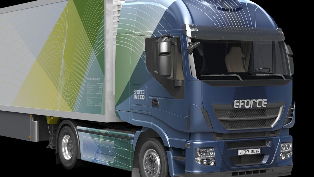 E-Force One stellt schweren E-Lkw vor