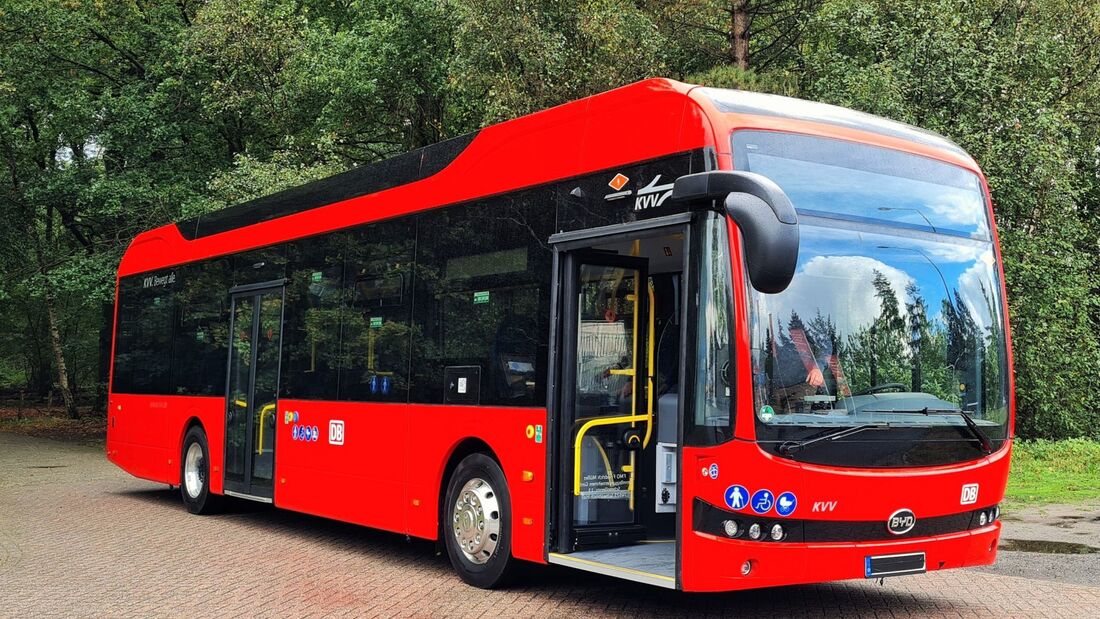 BYD liefert E-Busse an die Bahn