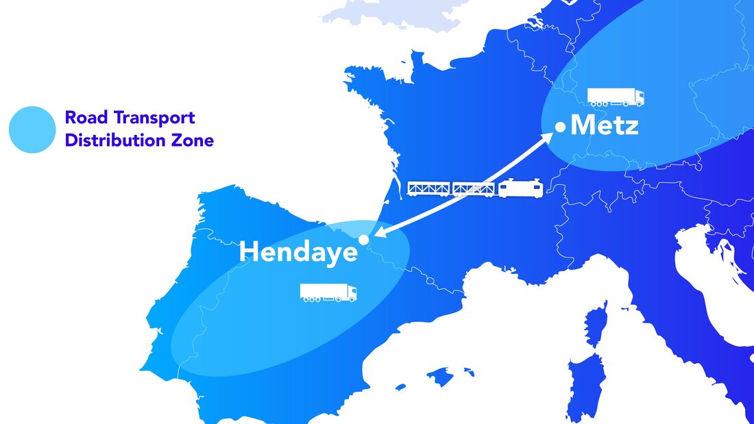 Geodis: Intermodal nach Spanien