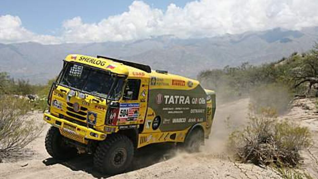 Dakar-Zwischenstand: Loprais und Echter sind Kamaz-Jäger