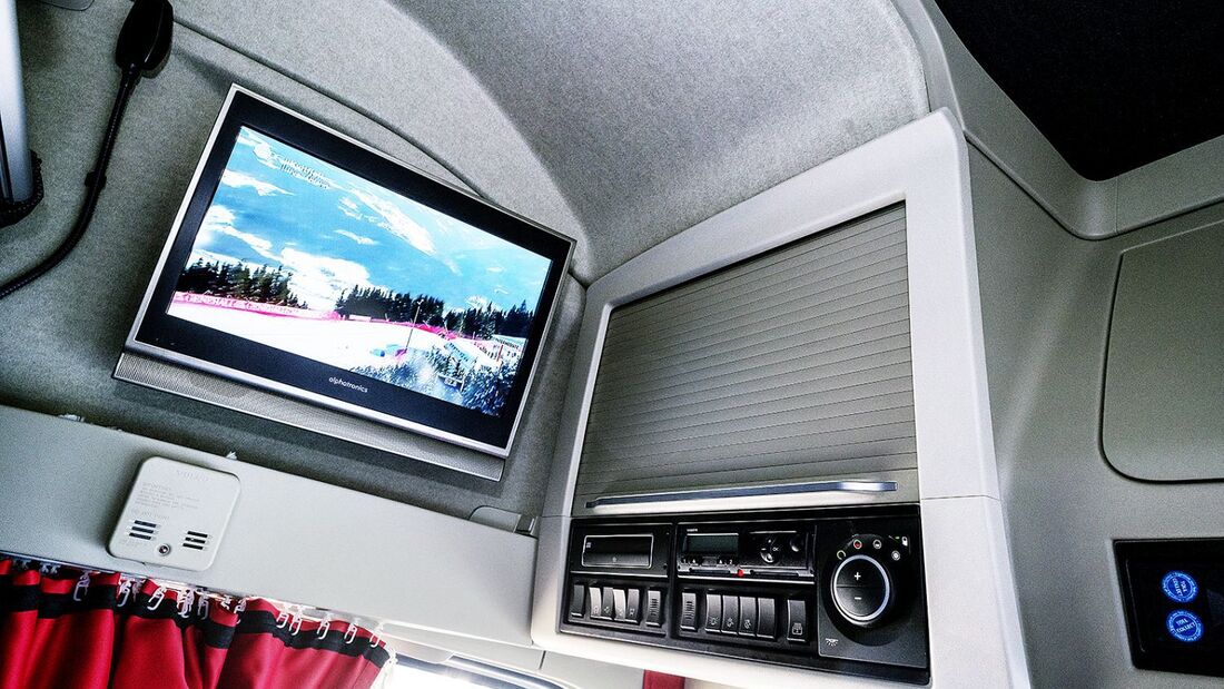 Fernsehen im Lkw per DVB-T2 HD