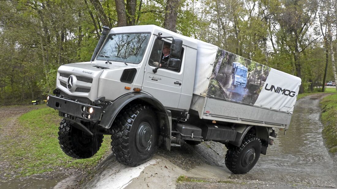 Außen Unimog, innen Lkw