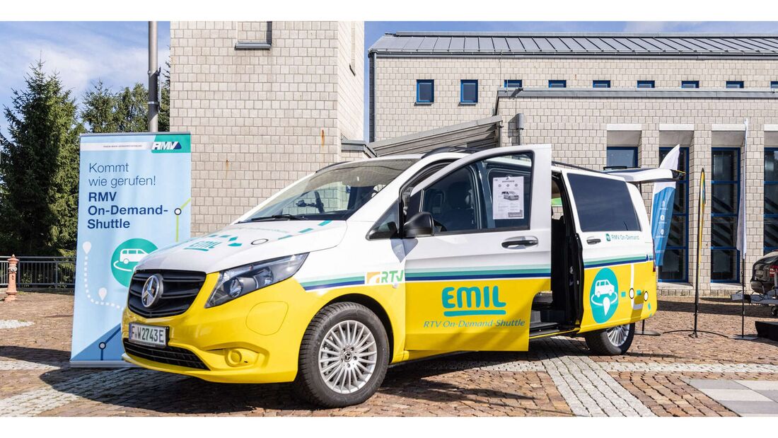 Shuttle kommt per App