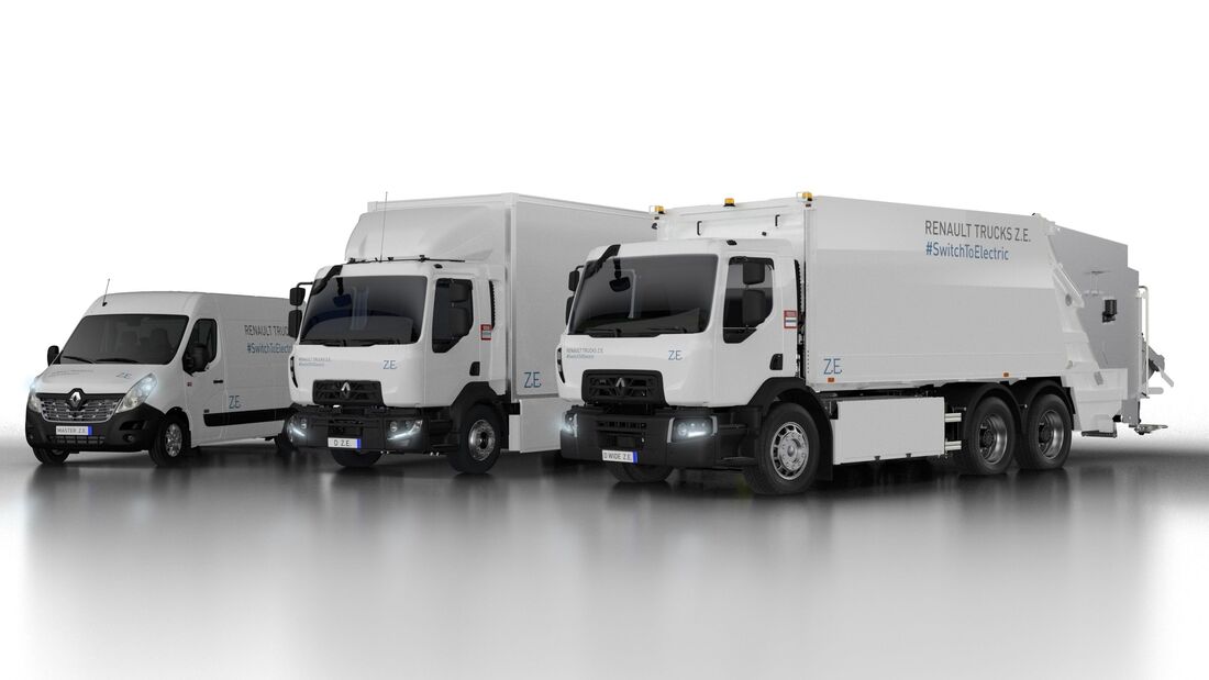 Elektro-Nutzfahrzeuge von 3,1 bis 26 Tonnen