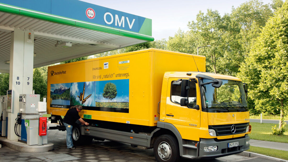 DHL testet erneuerbaren Diesel NExBTL