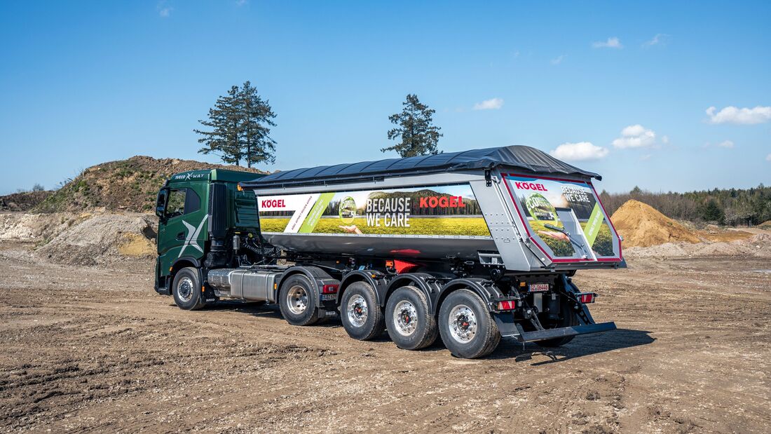 Kögel-Kipper für Asphalt und Schüttgut