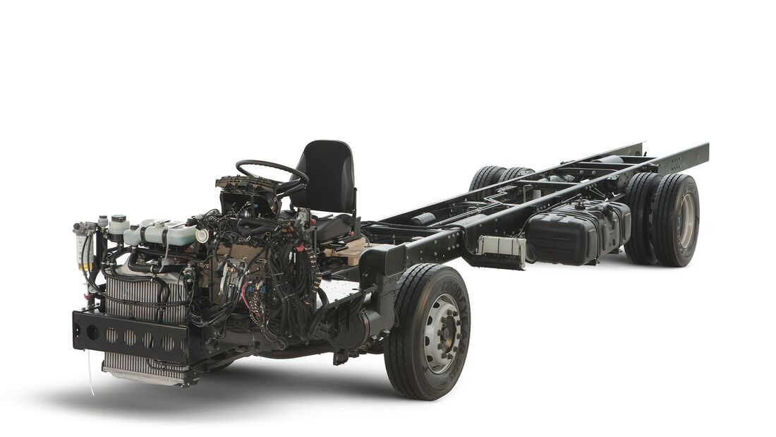 Neuer Frontmotor-Bus für Brasilien