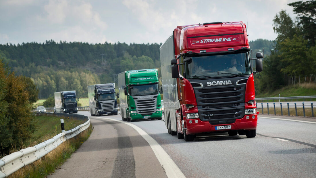 170.000 Scania-Fahrzeuge sind angebunden