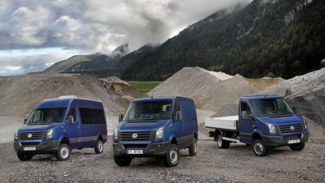 VW Crafter für extremes Gelände