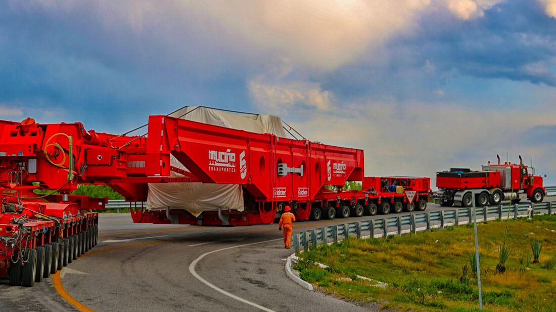 Goldhofer schafft Transport der Superlative