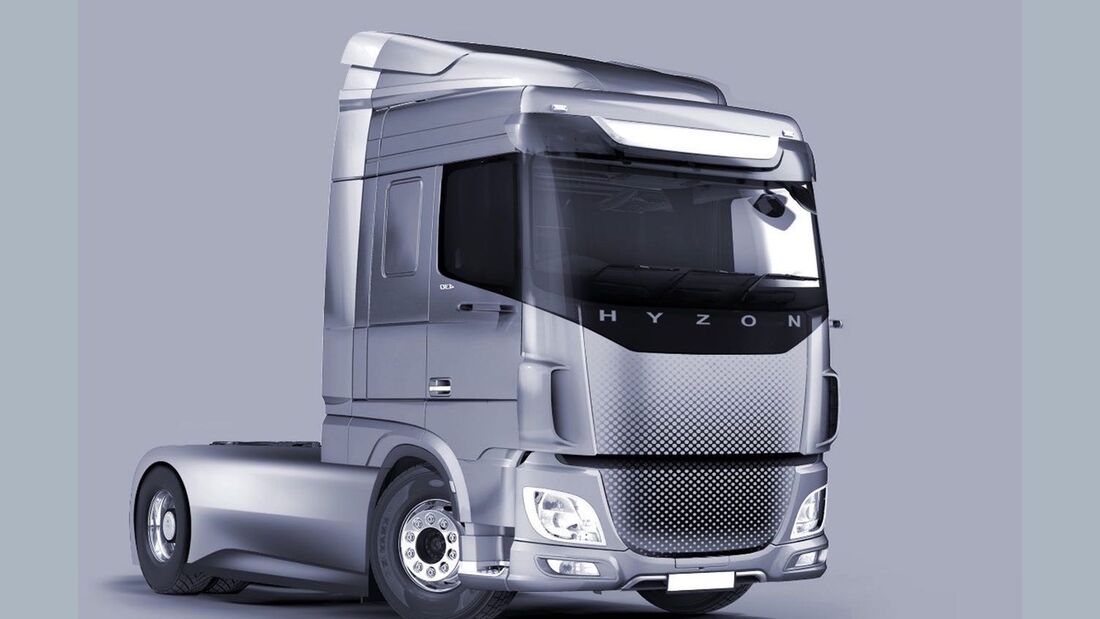 Brennstoffzellen-Lkw auf DAF-Basis geplant