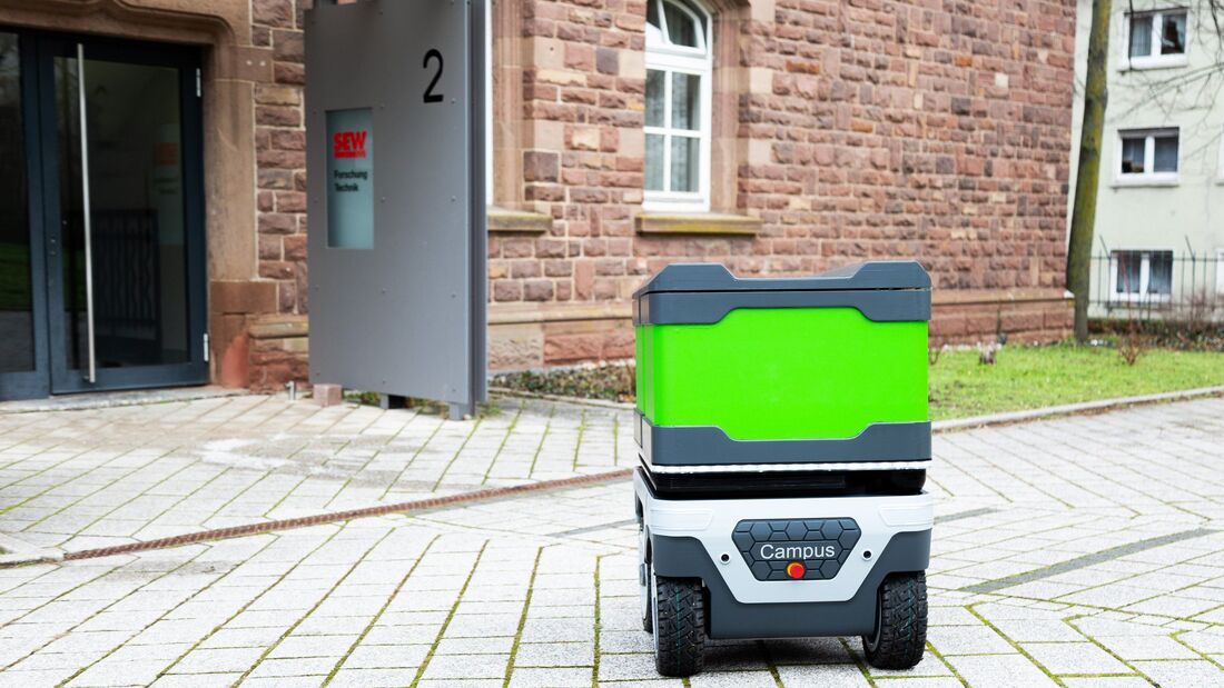 Roboter auf der letzten Meile