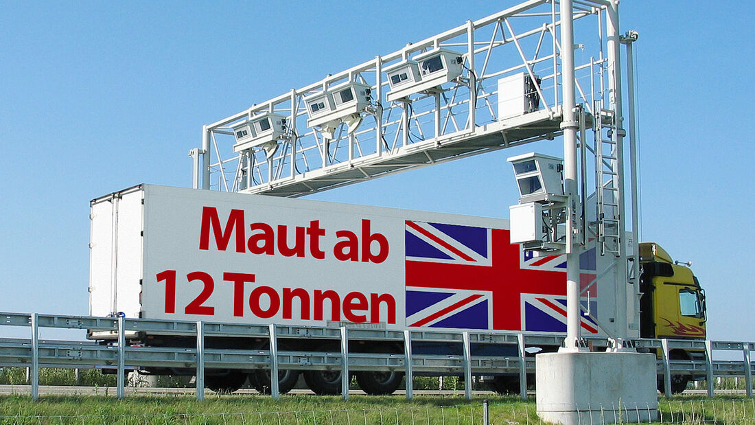 Ab April kommt die Lkw-Maut