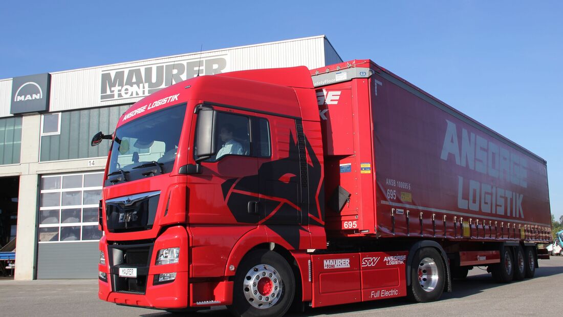 Ansorge Logistik baut eigenen E-Lkw