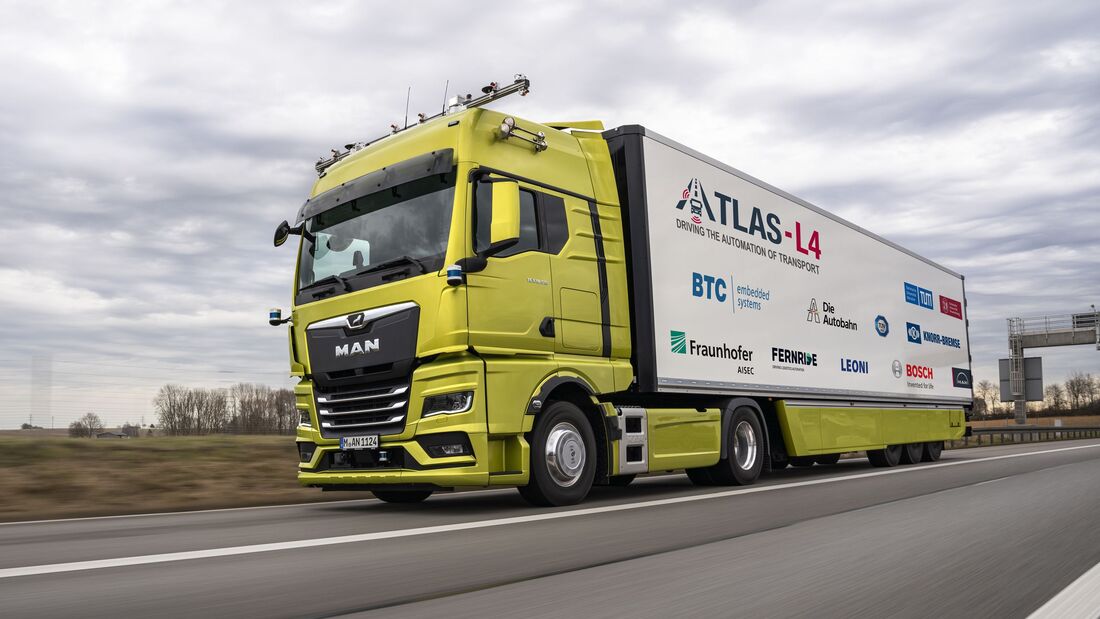 Autonome Lkw ab 2025