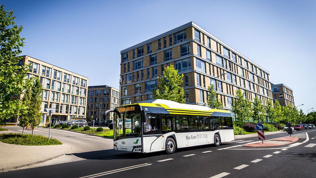 Solaris liefert 15 Urbino electric