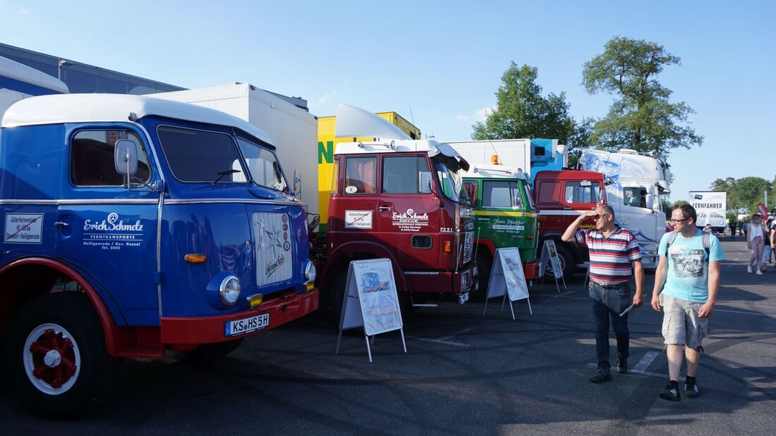 Oldies beim Truck-Grand-Prix