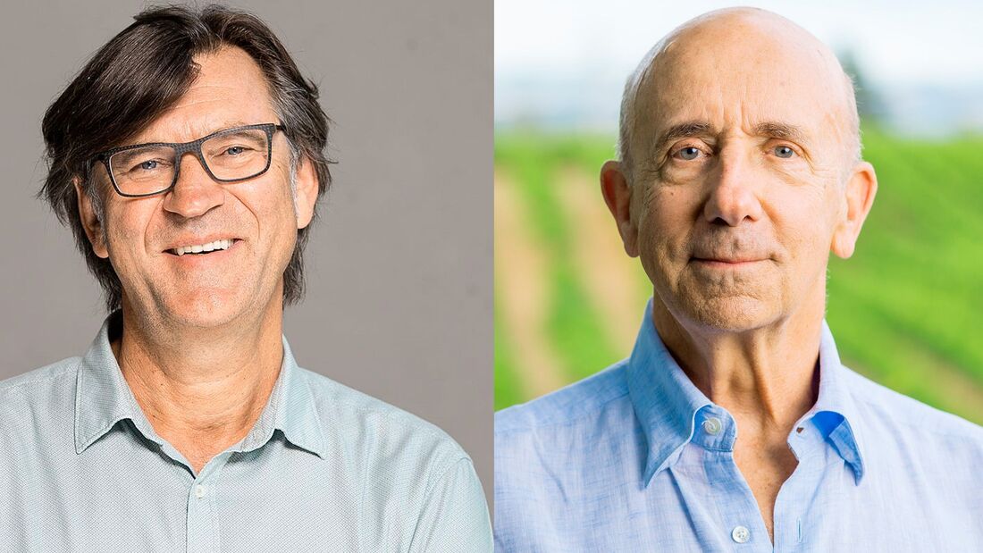 Ehrung für Lynn C.Fritz und Prof. Michael Feindt