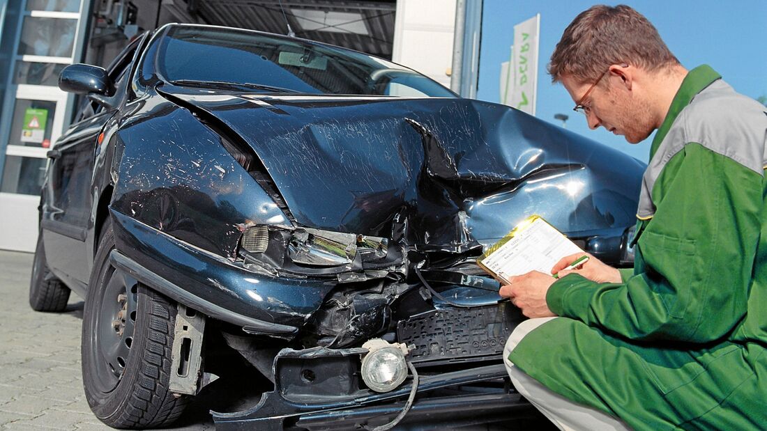 Schaden passt nicht zum Unfallhergang