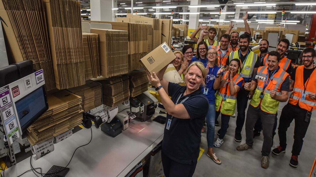 Neuer Amazon-Standort in Betrieb