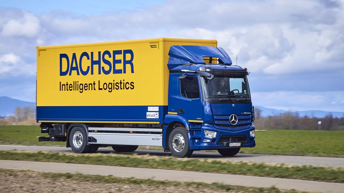 Welche 50 E-Lkw zum Einsatz kommen