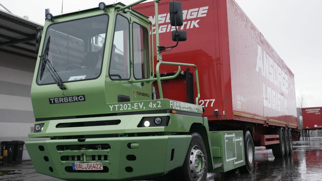 Ansorge testet Elektro-Zugmaschine