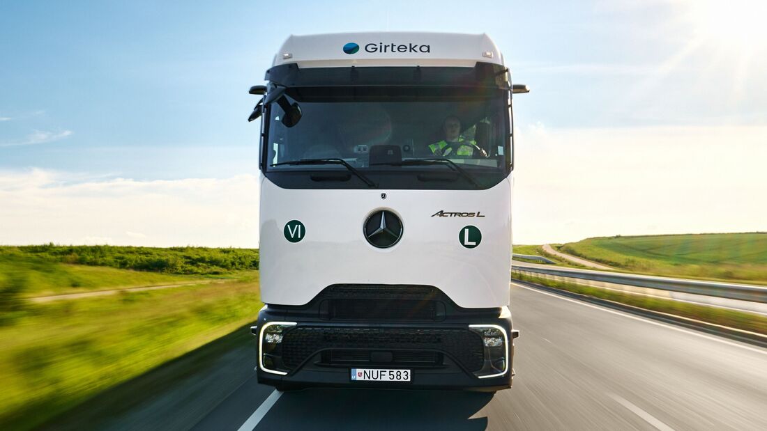 Girteka bestellt 900 Actros ProCabin