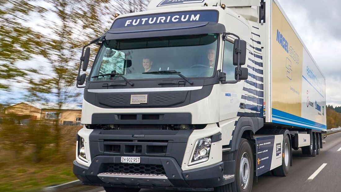 Erstmals 40-Tonner-E-Lkw in der Kühllogistik
