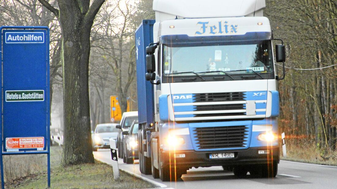 Osteuropäische Lkw verdrängen deutsche