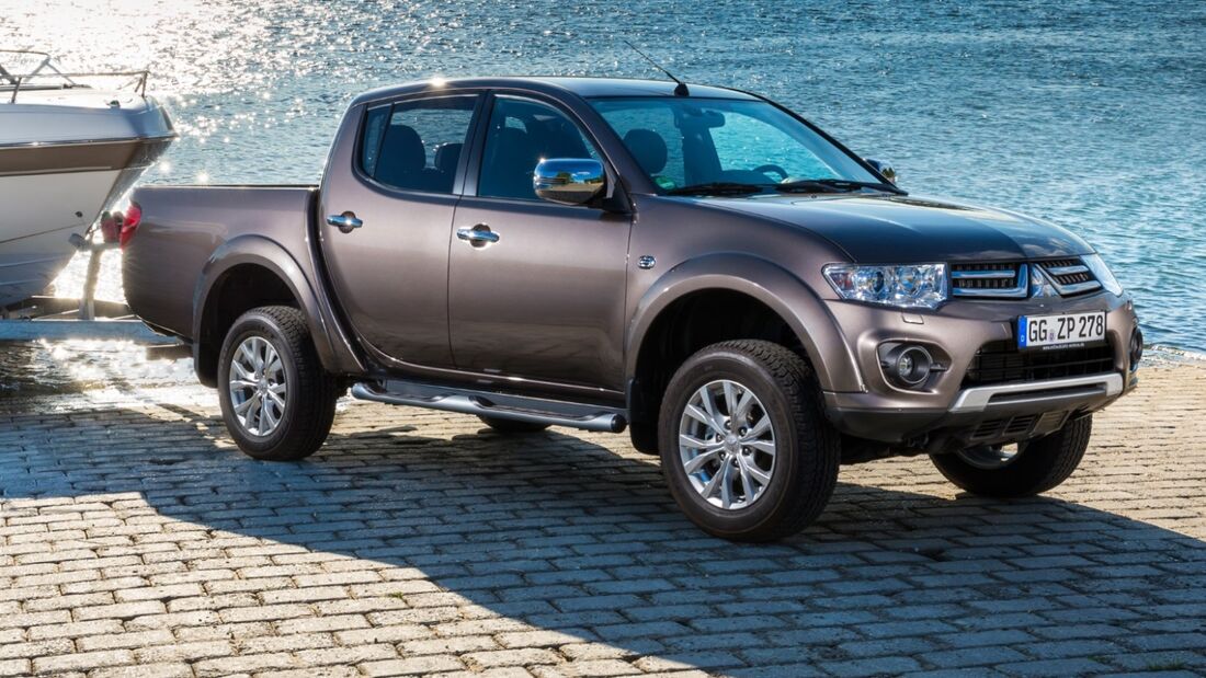 Pick-up fährt in Diamant Edition vor