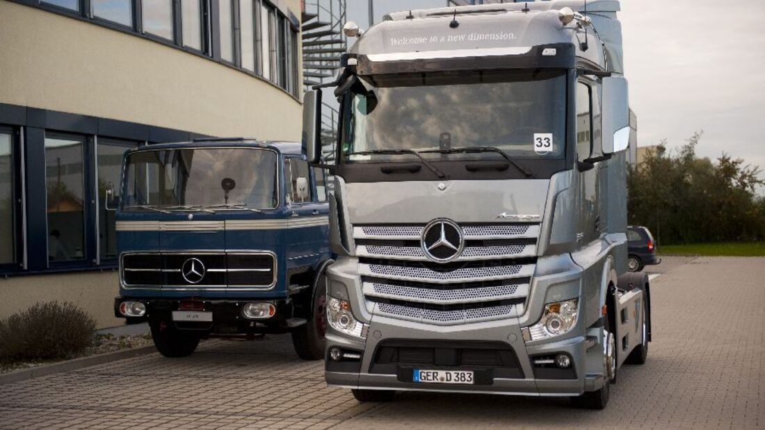Actros hautnah