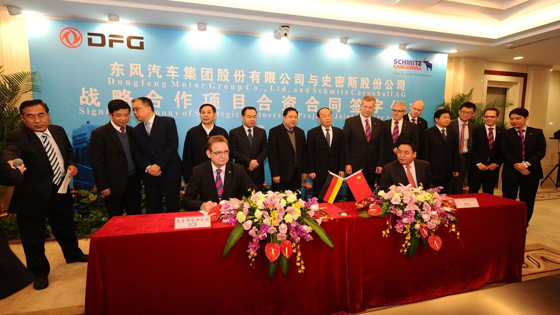 Joint Venture mit chinesischem Fahrzeugriesen