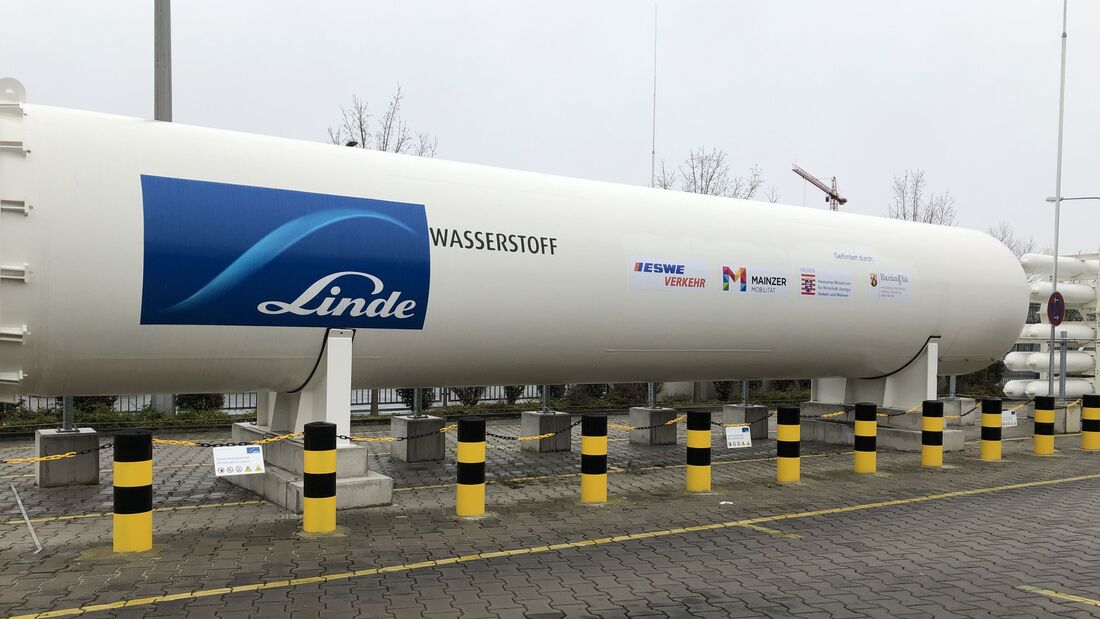 Wasserstofftankstelle eröffnet