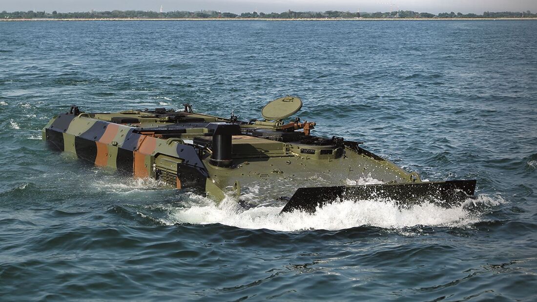 8x8-Amphibienfahrzeug für US-Marines