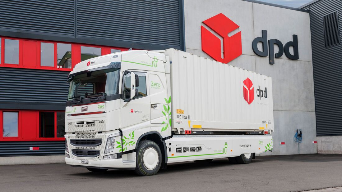 Futuricum E-Lkw für DPD