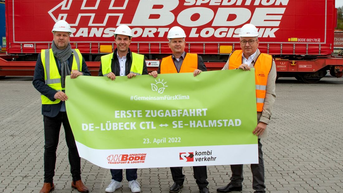Kombiverkehr baut Schwedenverkehre aus