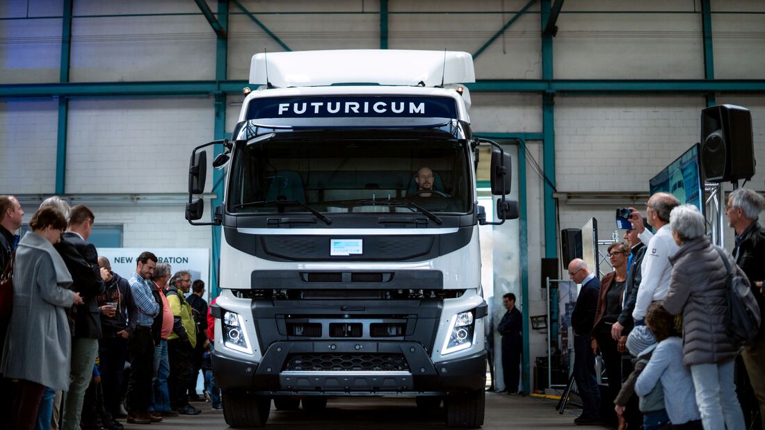 Futuricum präsentiert schweren E-Truck