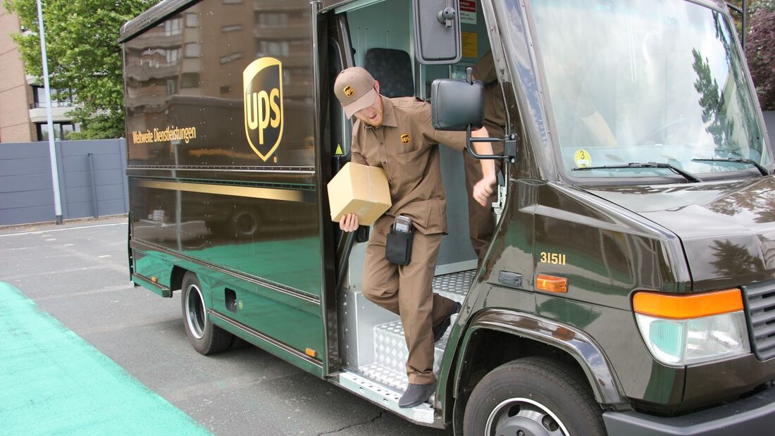 UPS macht Fahrer auf Gefahren aufmerksam