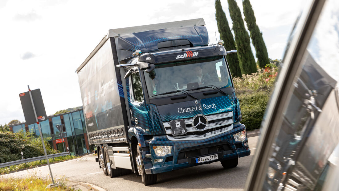 Erster mit dem neuen eActros