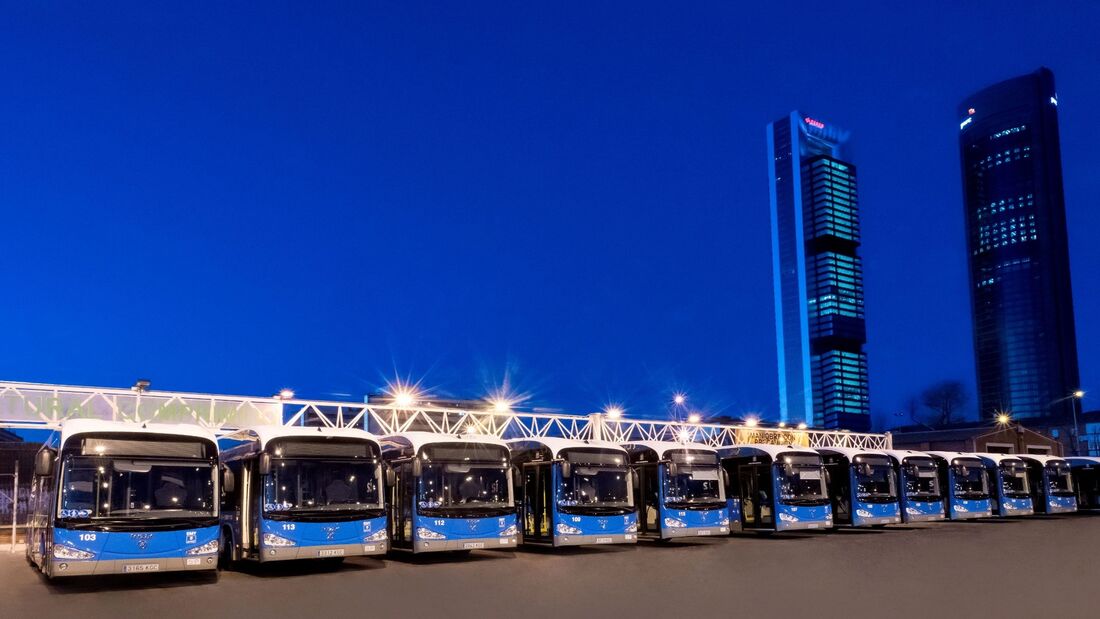 15 Irizar ie bus im Linienverkehr