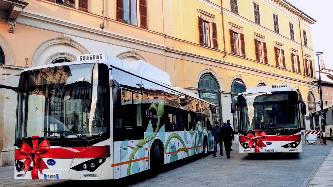 BYD liefert E-Busse nach Padua