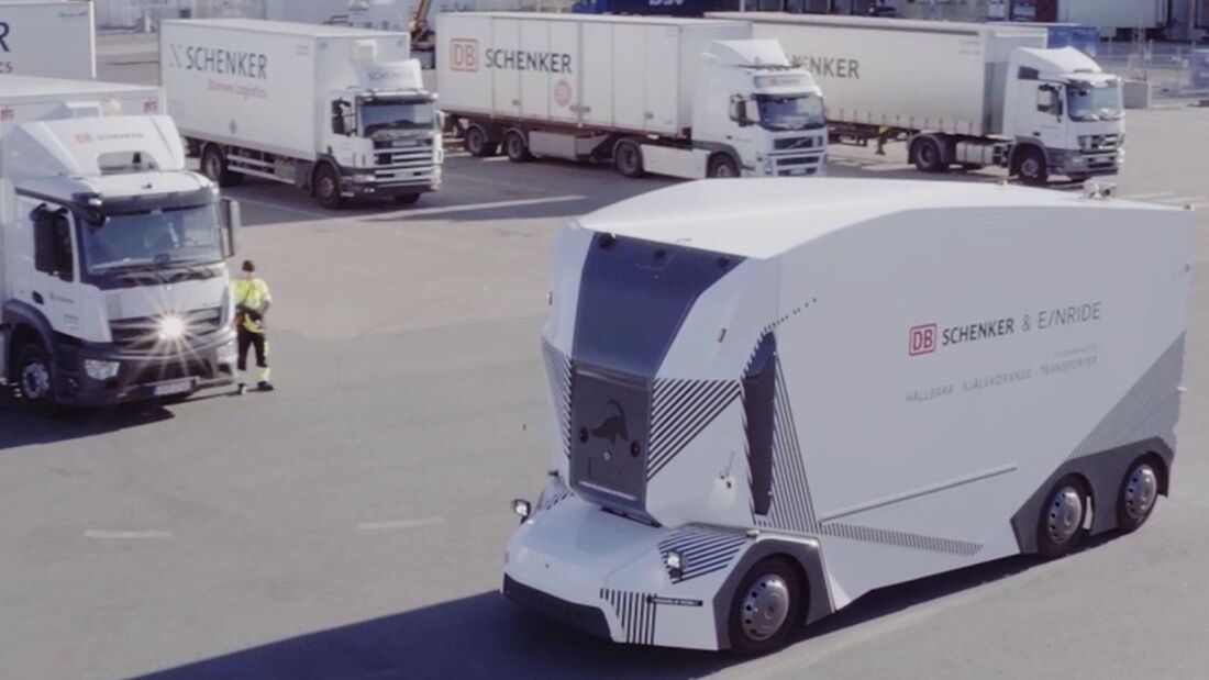 DB Schenker fährt autonom und elektrisch