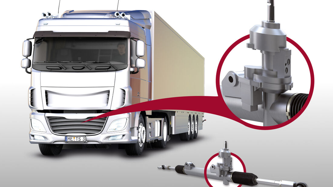 Tedrive zeigt intelligente Hydraulik-Lenkung