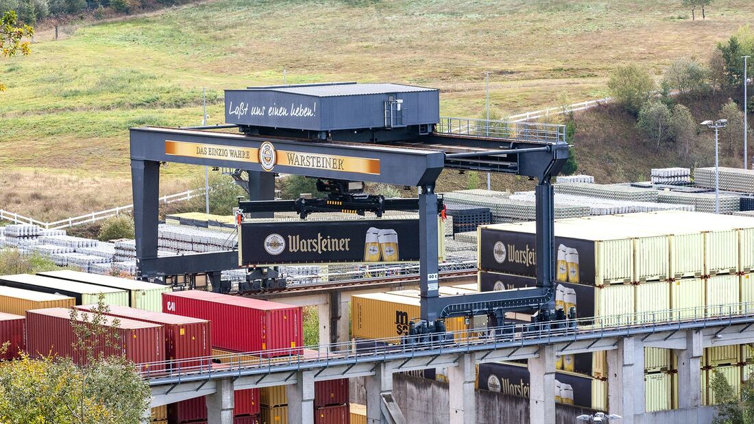 Container schweben lassen