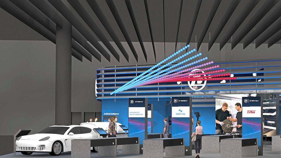 Automechanika: ZF setzt auf Elektromobilität