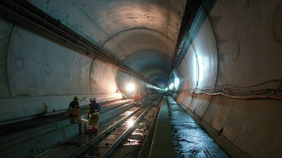 Gotthard-Tunnel im Herbst gesperrt