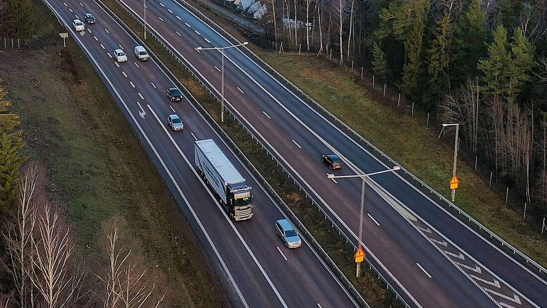 Scania testet autonome Lkw