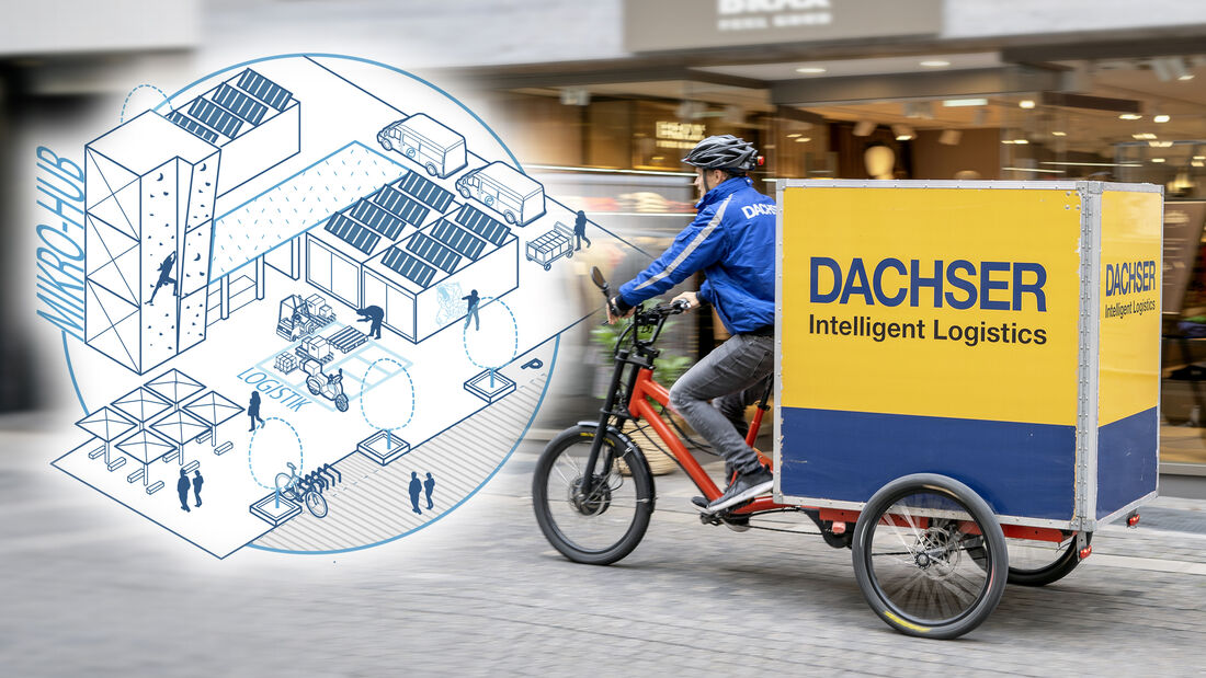 Neues Quartier, optimale Logistik