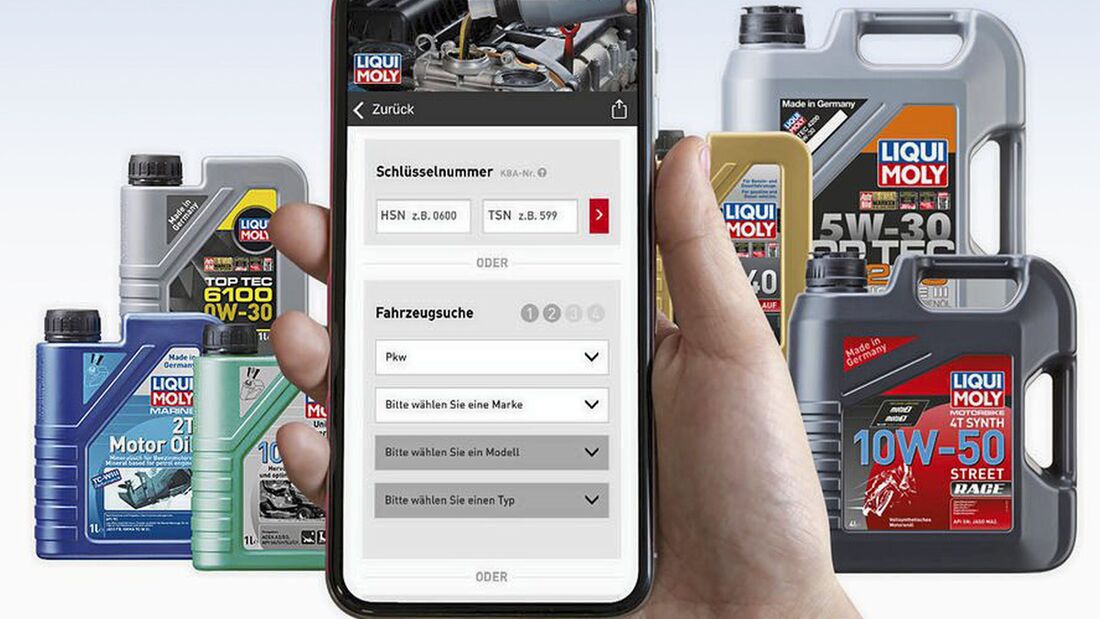 Per App zum richtigen Öl.