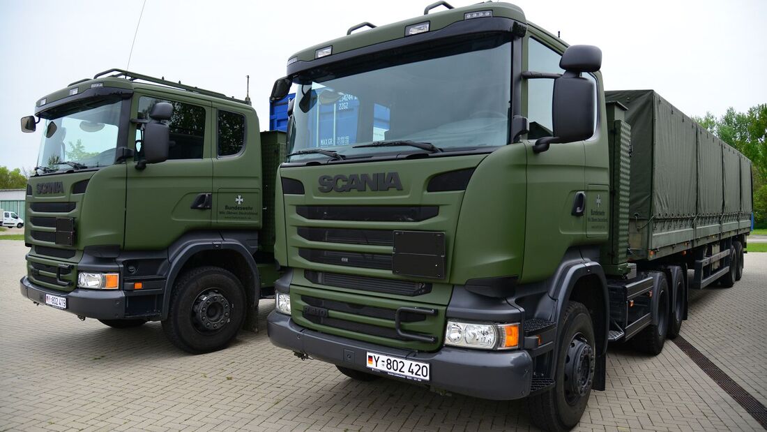 Scania neu im Bw-Fuhrpark